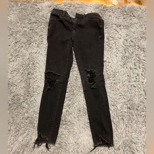 Black American eagle jeans